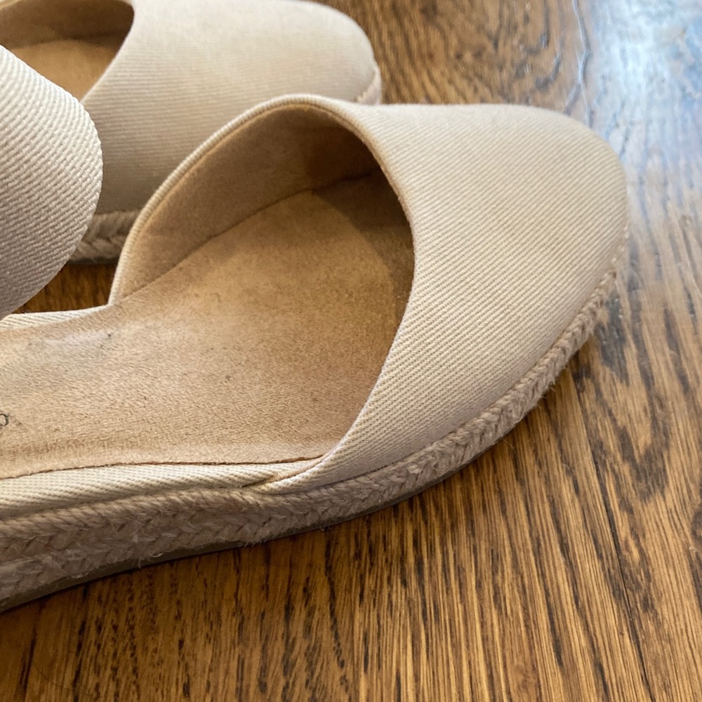 Life Stride Women's Kaylee size 8 Off white/Ecru Espadrilles - Picture 6 of 13